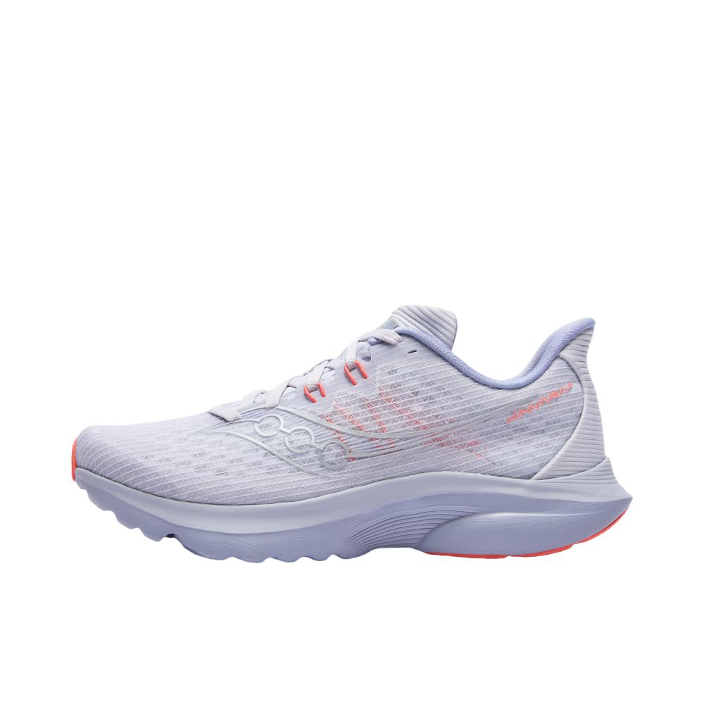 推荐商品：Saucony/索康尼 KINVARA 16 菁华 体测鞋 跑鞋 轻便透气回弹防滑耐磨训练体测支撑短跑美观竞速轻量缓震 女款/浅灰色