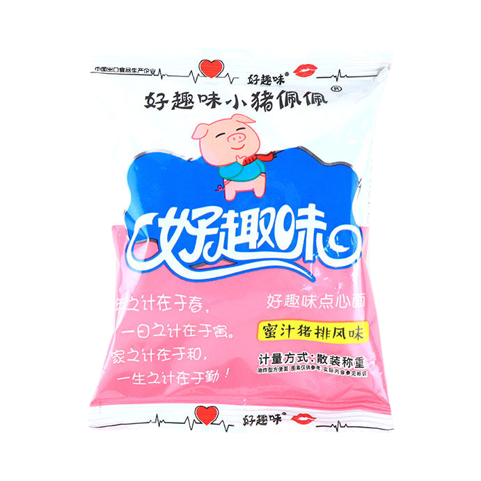 推荐商品：好趣味 小猪佩佩 点心面 25g 袋装