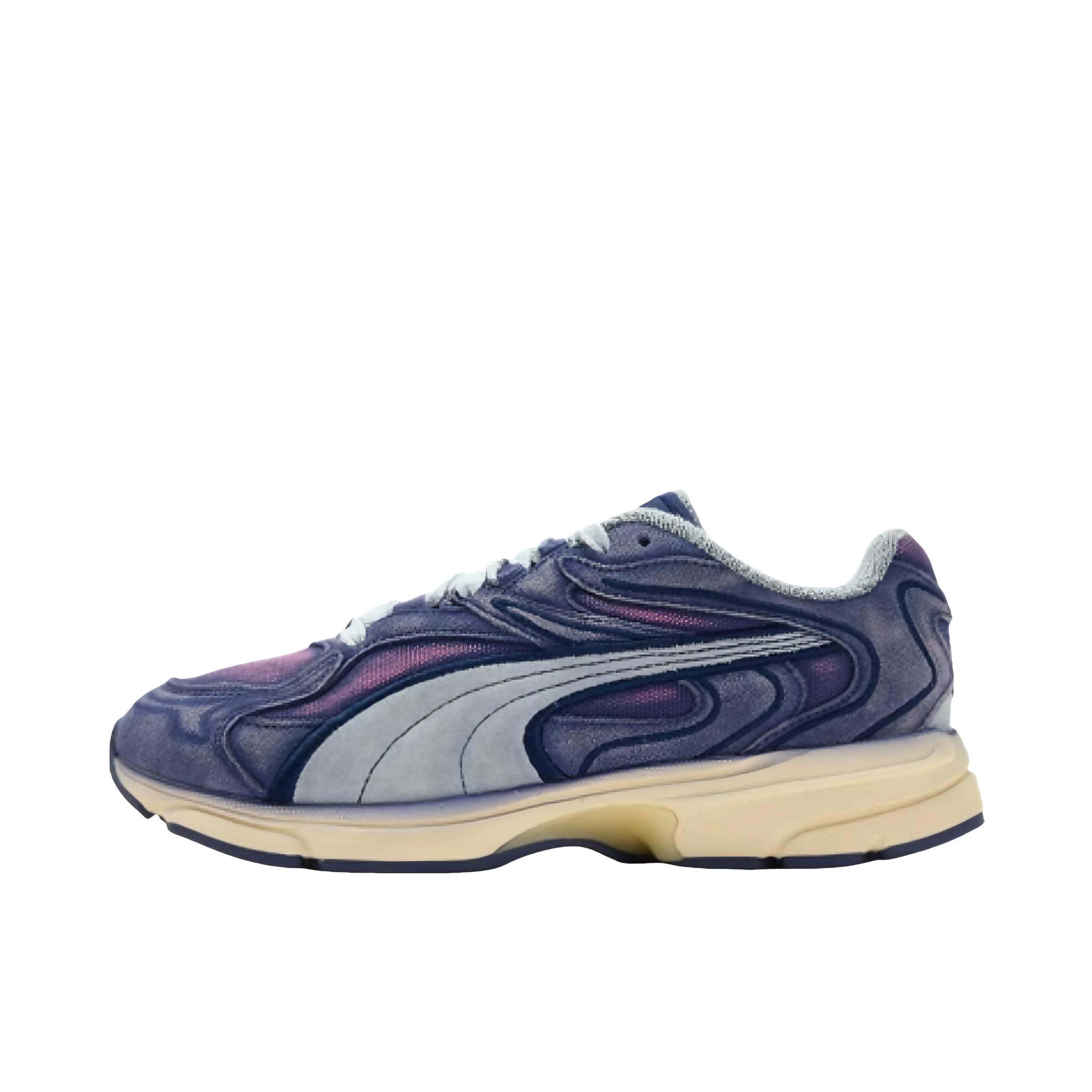 推荐商品：Puma/彪马 千禧Y2K 运动休闲鞋 低帮防滑耐磨增高 湖蓝色/天空蓝