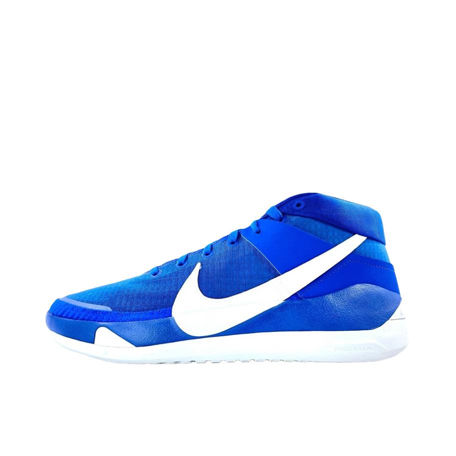 推荐商品：Nike Zoom KD 13 杜兰特 防滑耐磨 缓震回弹 包裹性 圆头 支撑 实战 篮球鞋 宝蓝/白色