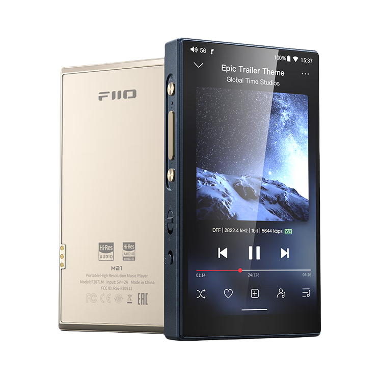推荐商品：FiiO/飞傲 M21 MP3/MP4音乐播放器 4.7英寸小屏 骁龙680芯片
