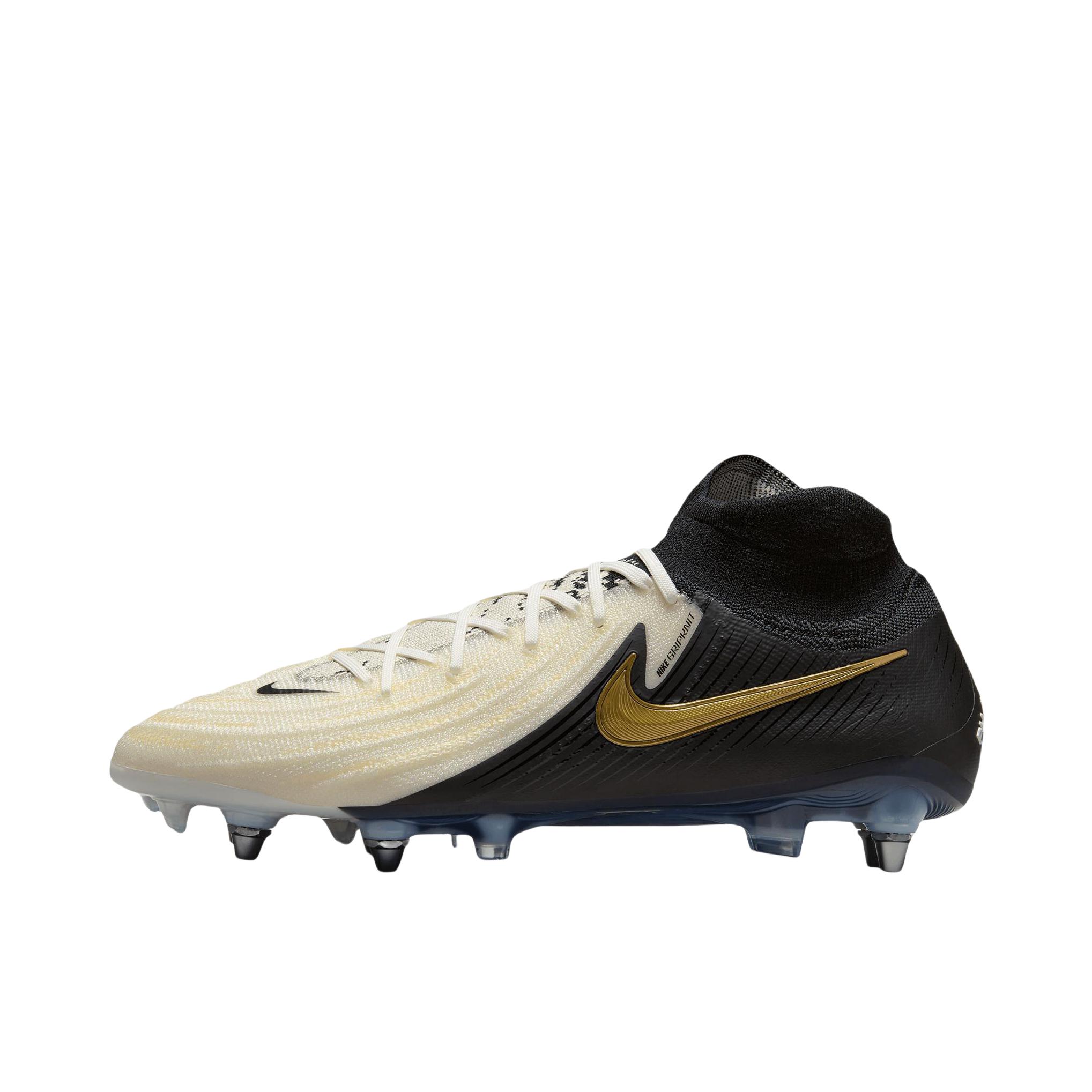 推荐商品：Nike Nike Phantom Luna 2 Elite SG-PRO 足球鞋 顶级长钉金属 浅黑色/白色 