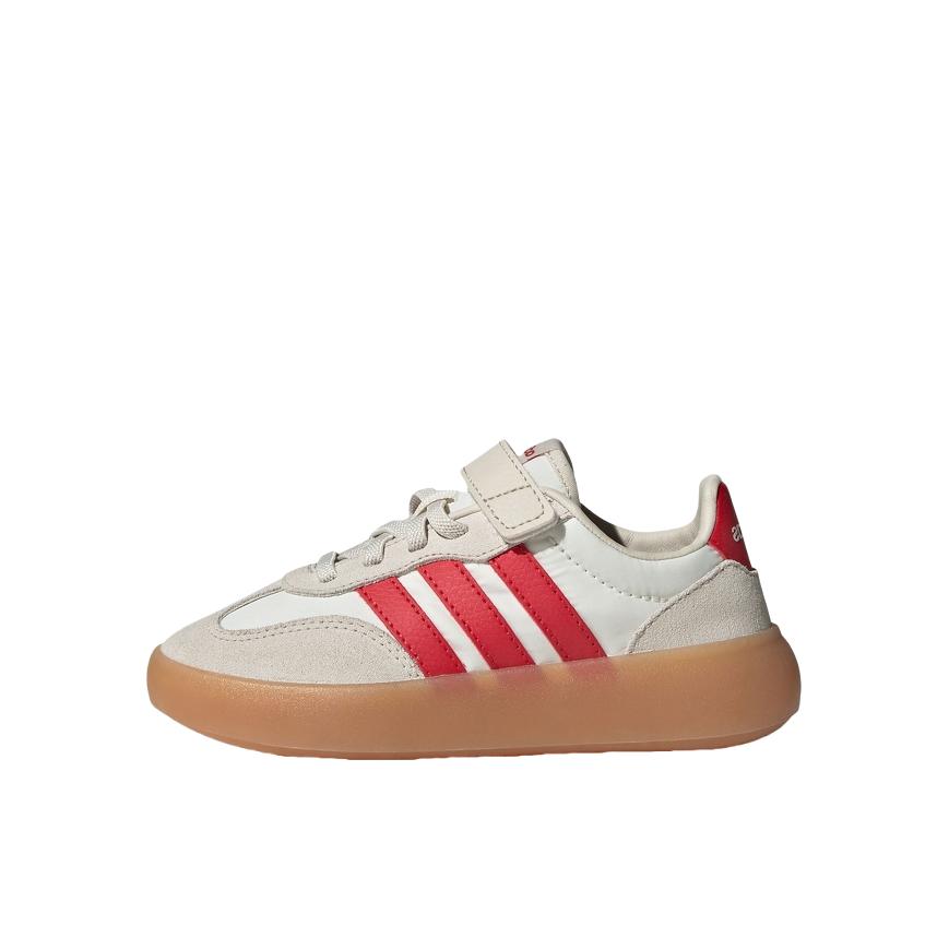 推荐商品：adidas  BARREDA DECODE EL  轻运动  德训鞋 运动鞋 儿童  小童/汉玉白/浅猩红/矾土棕