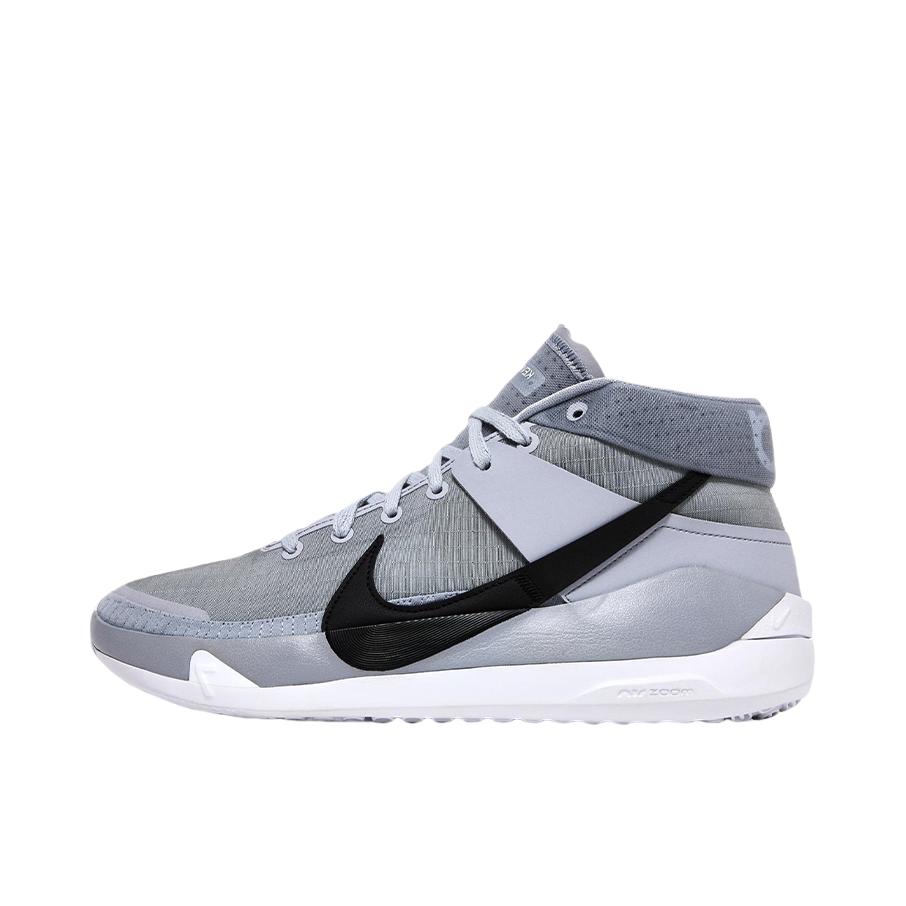推荐商品：Nike Zoom KD 13 杜兰特 防滑耐磨 缓震回弹 包裹性 圆头 支撑 实战 篮球鞋 酷灰