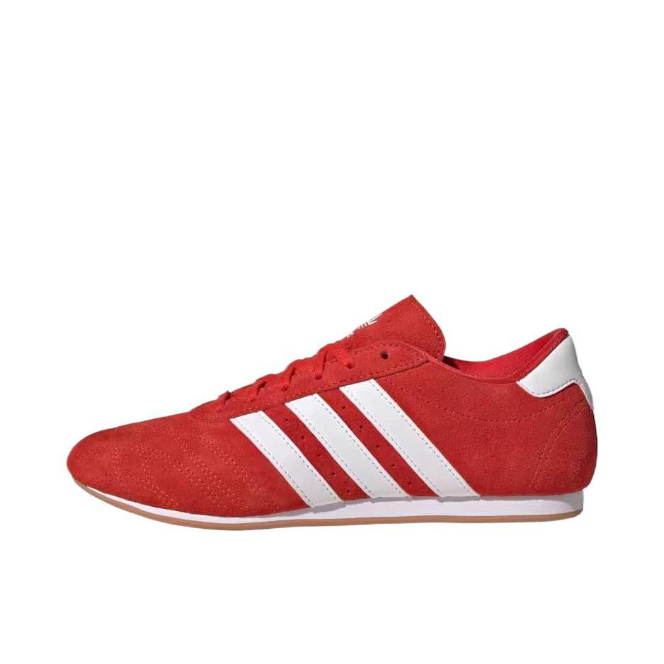 推荐商品：adidas Originals Taekwondo 运动休闲鞋 跆拳道鞋 防滑低帮耐磨薄底 红色/白色 