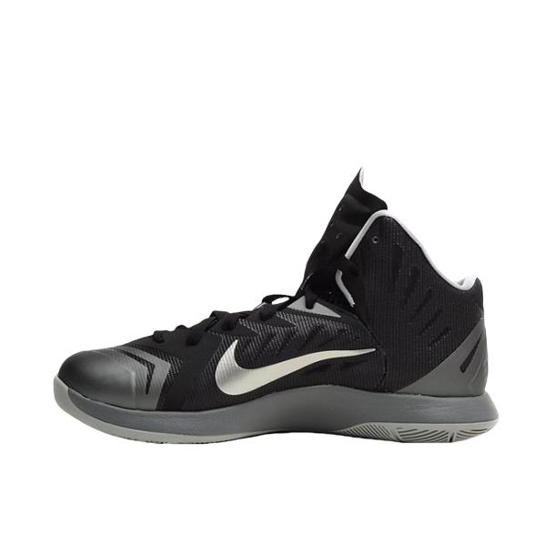 推荐商品：Nike Zoom Hyperdisruptor 篮球鞋 圆头防滑舒适简约耐磨中帮 Black Silver 黑武士