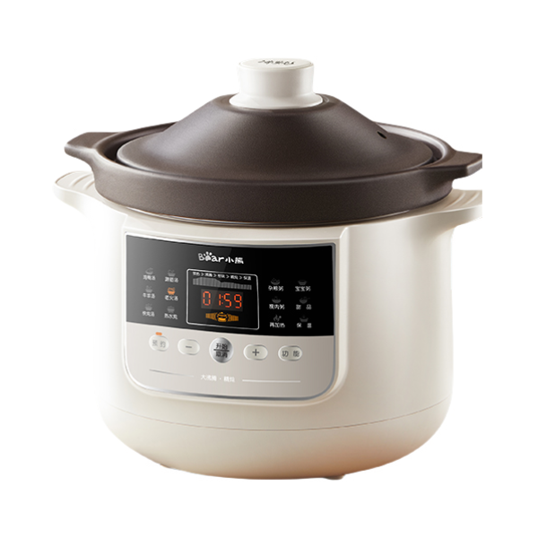 推荐商品：Bear/小熊 电炖锅 3L 均匀加热 自动保温 炖煮粥 快炖