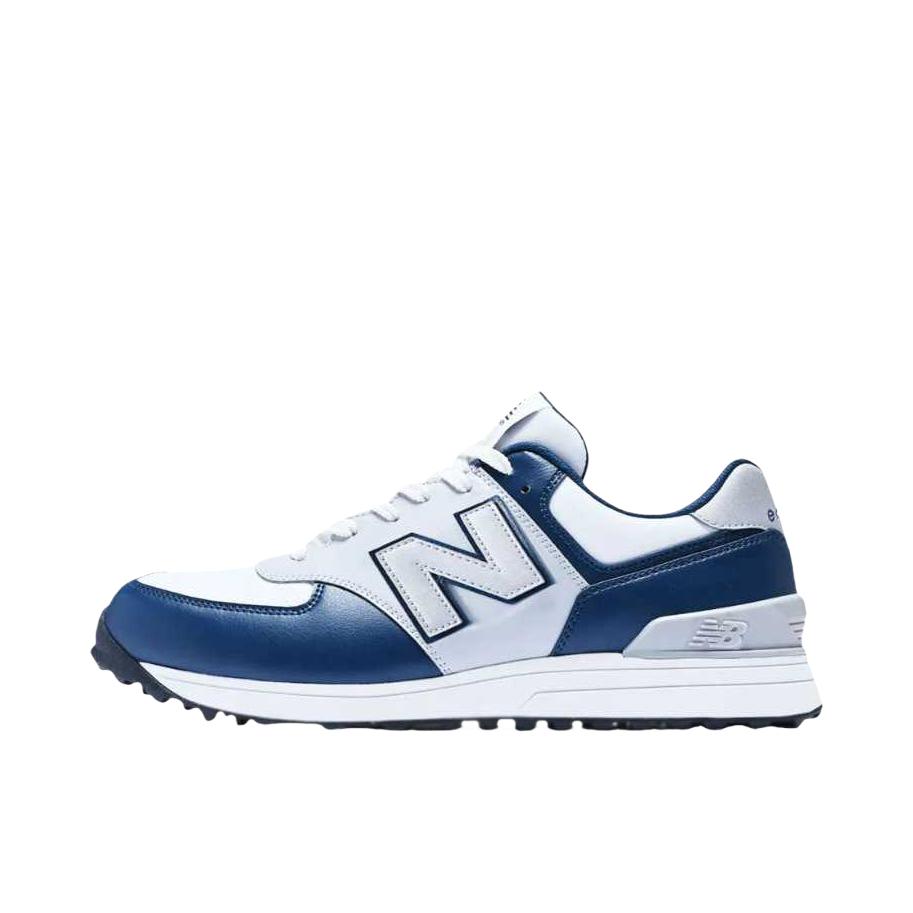 推荐商品：New Balance 574 v3 SL M3 减震 防滑 低帮 高尔夫 运动休闲鞋 蓝色