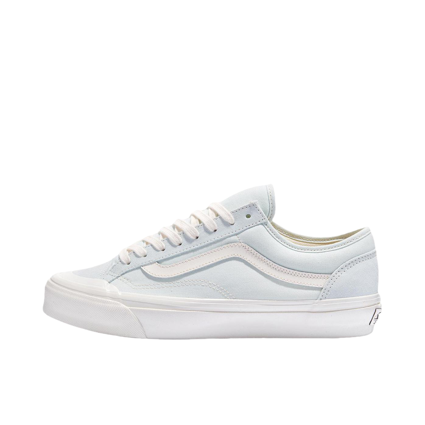 推荐商品：Vans/范斯 Premium Old Skool 板鞋 复古百搭时尚潮流防滑耐磨舒适低帮贴合 天蓝色