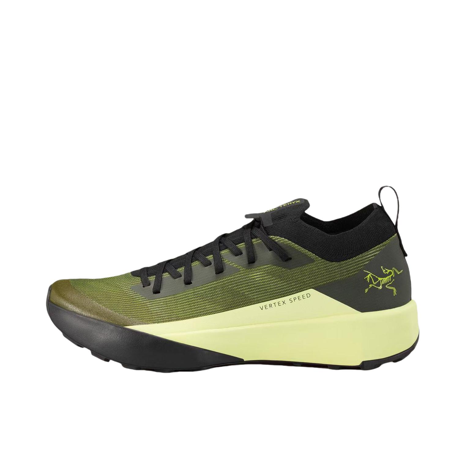 推荐商品：Arc'teryx/始祖鸟 Vertex Speed 越野跑鞋 时尚耐用低帮 欣快绿/辉耀黄