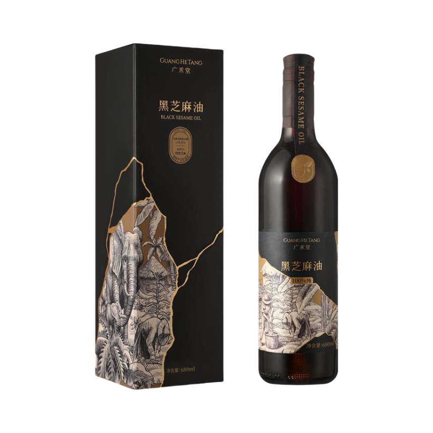 推荐商品：广禾堂 黑芝麻油