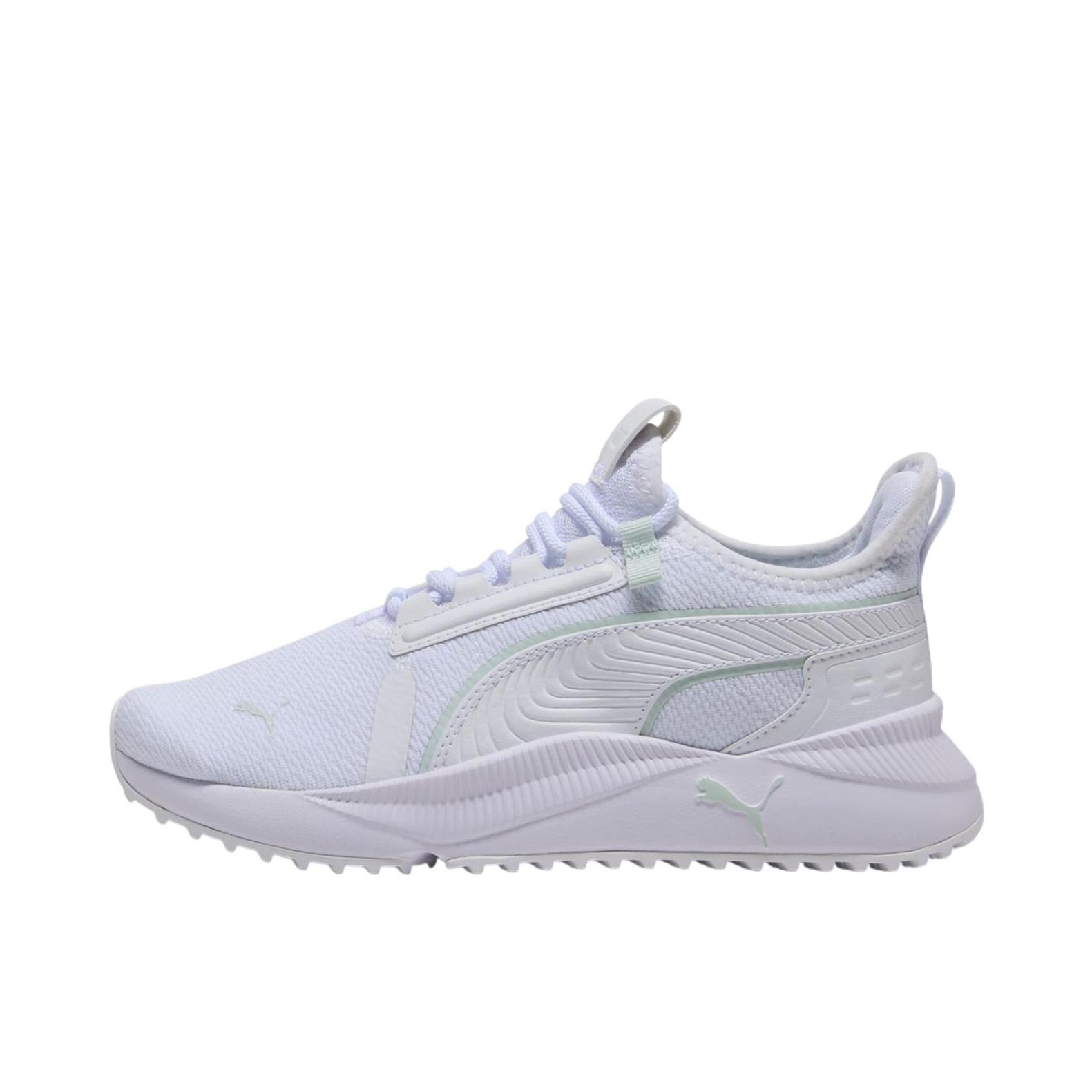 推荐商品：Puma/彪马 Pace Future Street Clean 防滑 耐磨 低帮 休闲 跑鞋 白色/蓝色