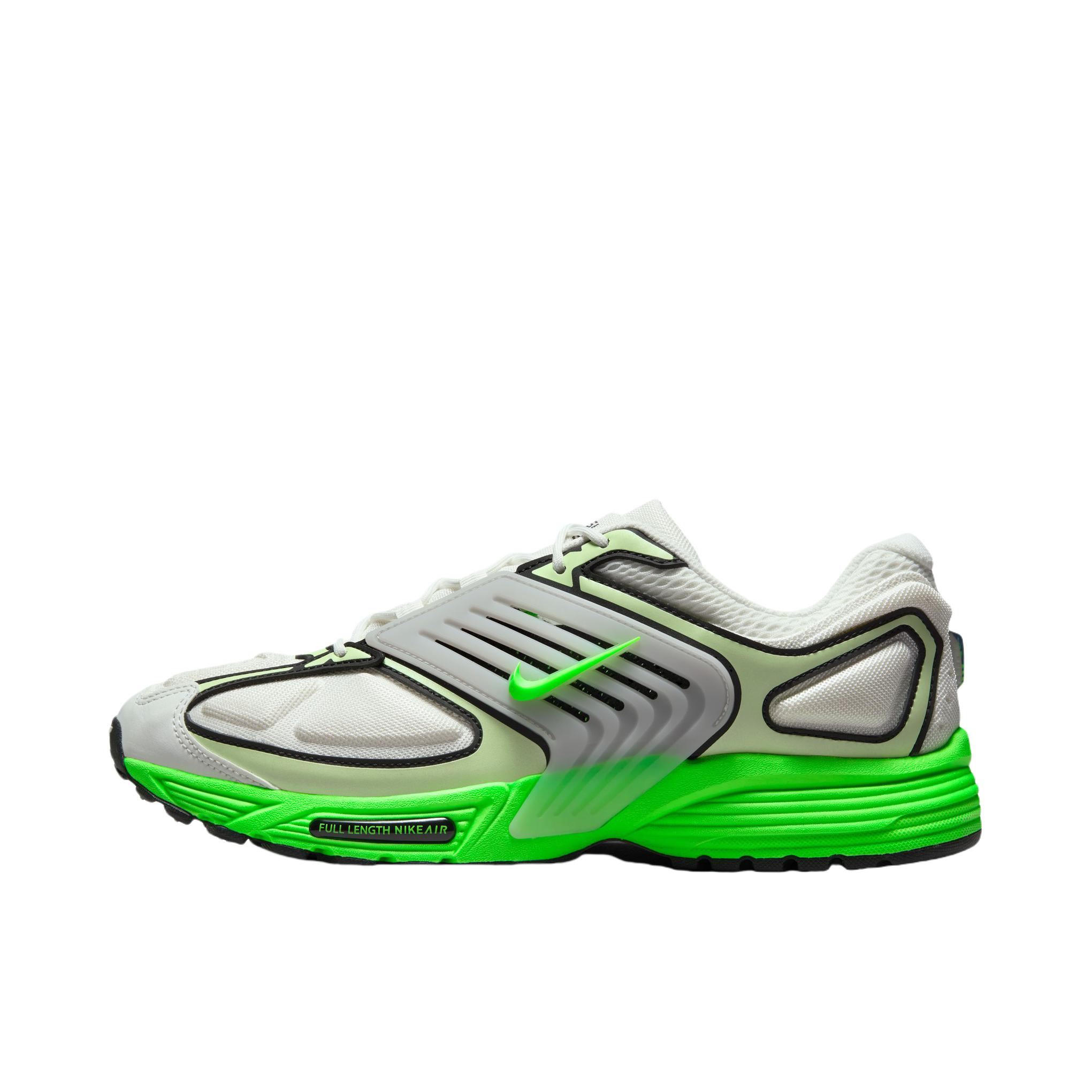 推荐商品：Nike Air Pegasus Wave 跑鞋 复古百搭防滑耐磨舒适缓震轻便低帮 山峰白/冲击绿/微黄绿/黑色