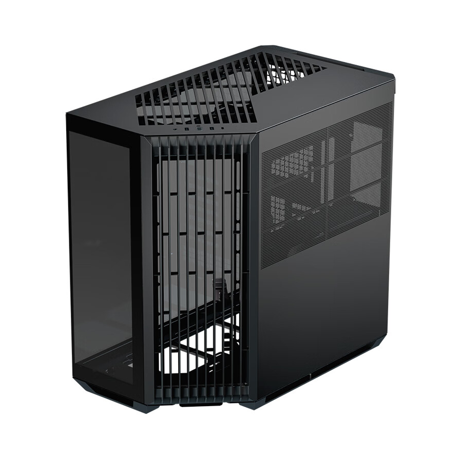 推荐商品：APNX V1-BK-v1 海景房电脑机箱 高效散热 右前进风 快拆 三面360冷排
