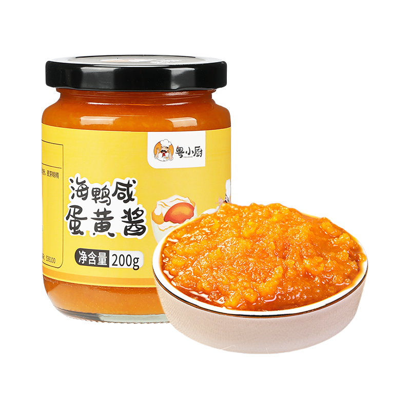 推荐商品：粤小厨 海鸭咸蛋黄酱 瓶装