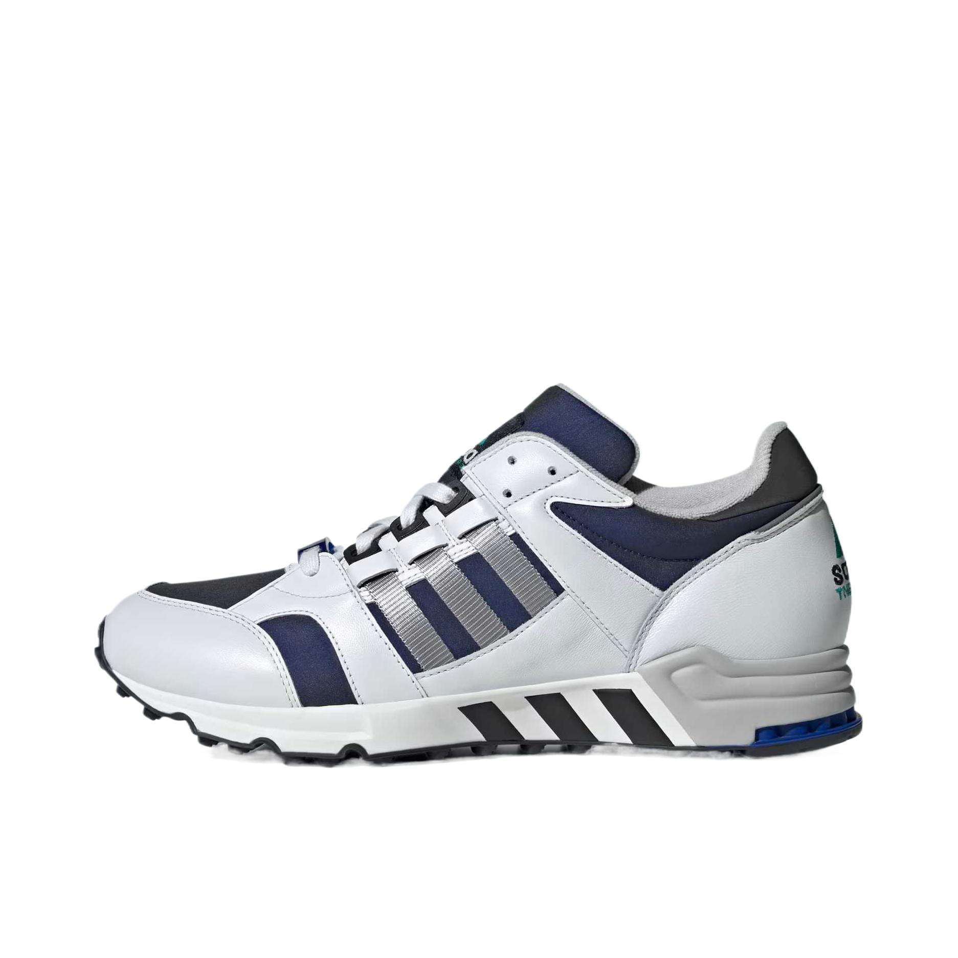 推荐商品：adidas EQT Cushion 93 跑鞋 潮流时尚简约 银色/黑色