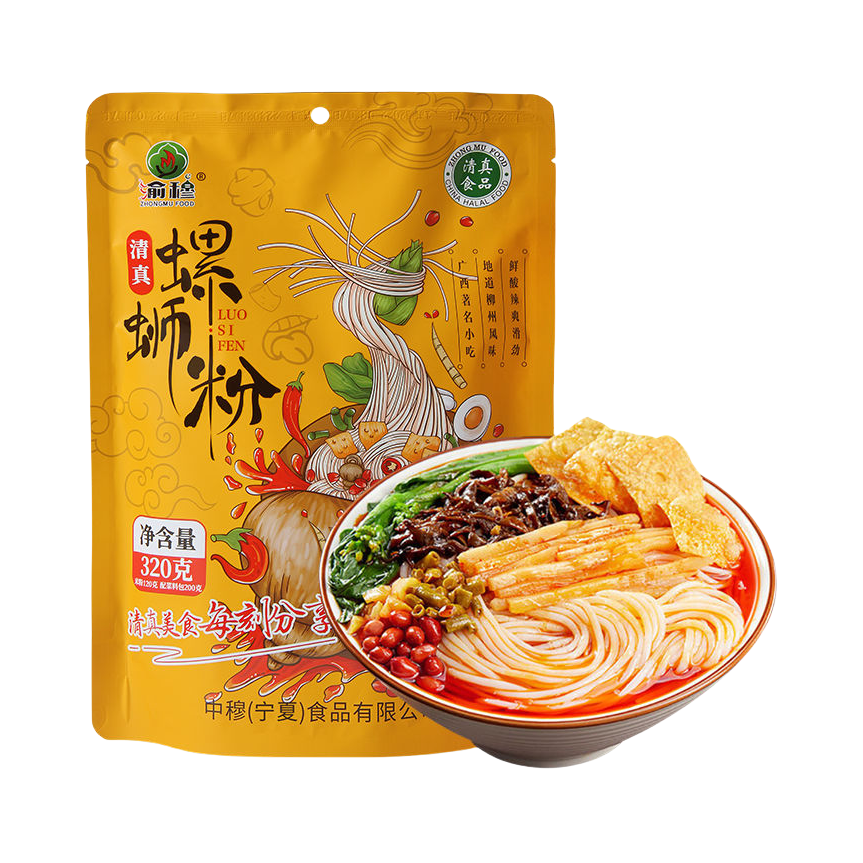 推荐商品：渝穆 螺蛳粉 袋装