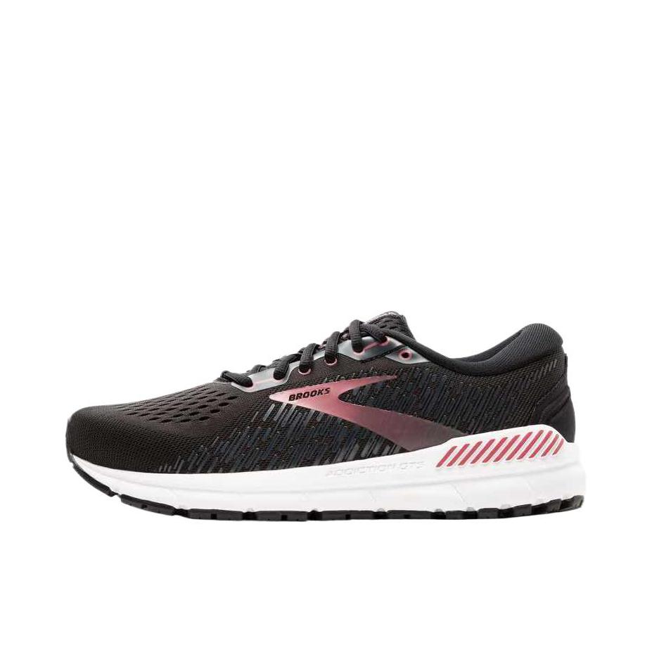 推荐商品：Brooks/布鲁克斯 Addiction GTS 15 轻便 耐磨 低帮 休闲 跑鞋 女款/黑色/乌木/紫檀木色