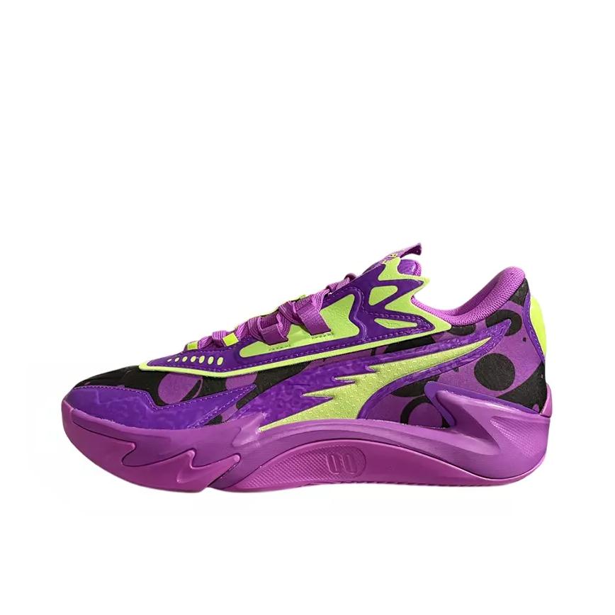 推荐商品：Puma/彪马 Scoot Zeros II 斯库特 防滑 耐磨 低帮 篮球鞋 紫色 