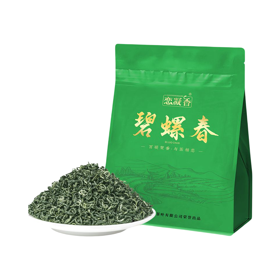 推荐商品：恋凝香 特级 碧螺春 绿茶 袋装 浓香耐泡