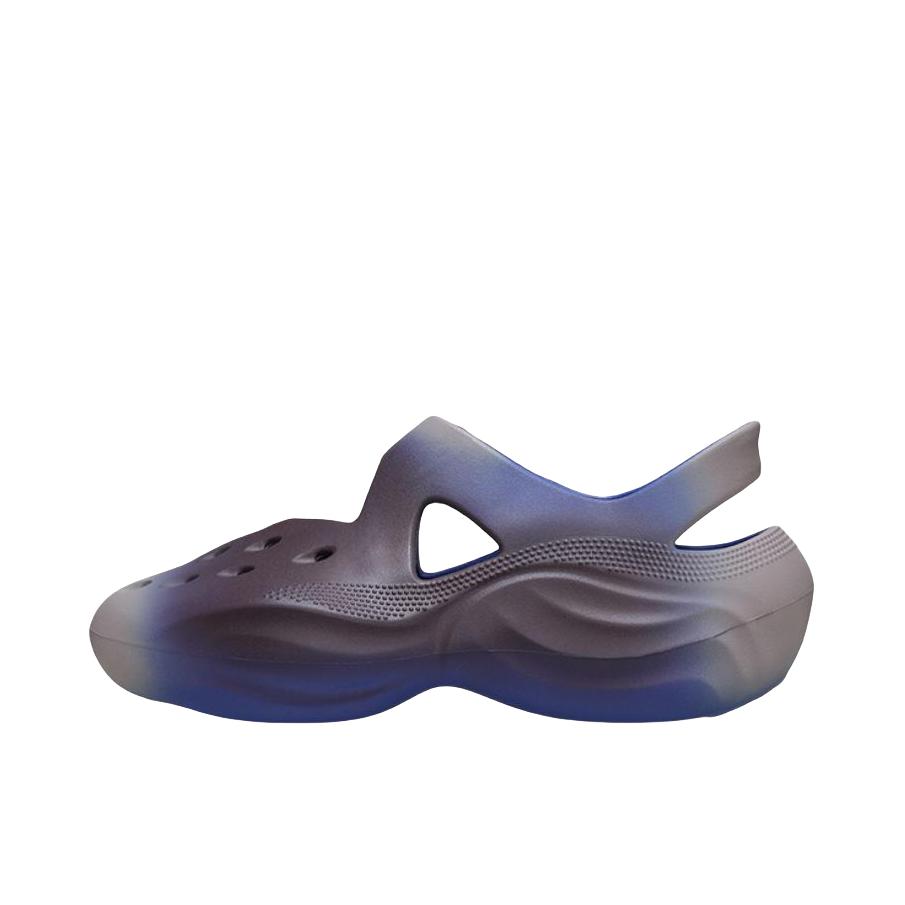 推荐商品：Crocs/卡骆驰 Diffuser 时尚 暖绒 圆头 一脚蹬 百搭 凉鞋 Dingyun Zhang联名/紫蓝色
