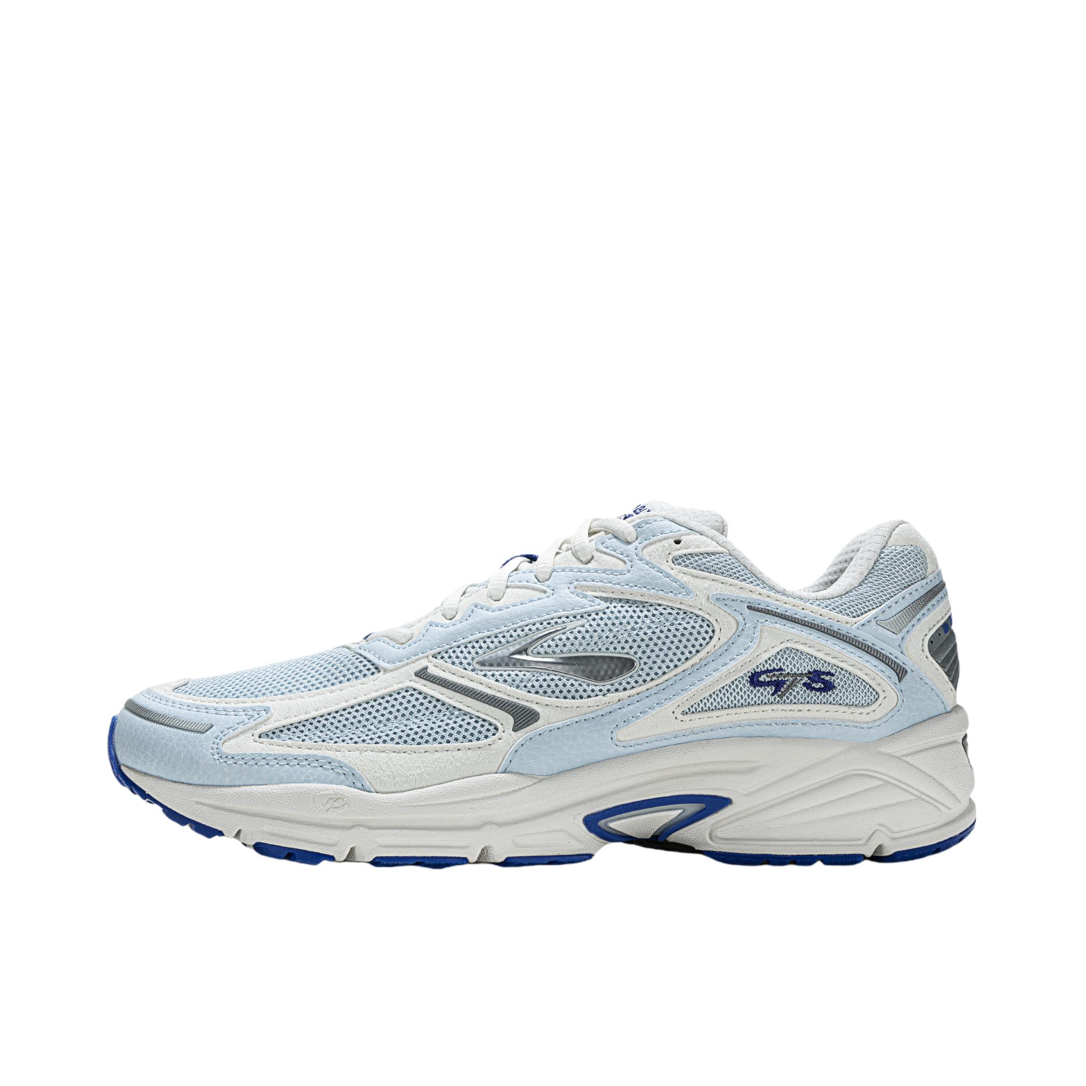 推荐商品：Brooks/布鲁克斯 Adrenaline GTS 4 复古 公路 系带 跑鞋 男款/蓝色/玻璃蓝/银色