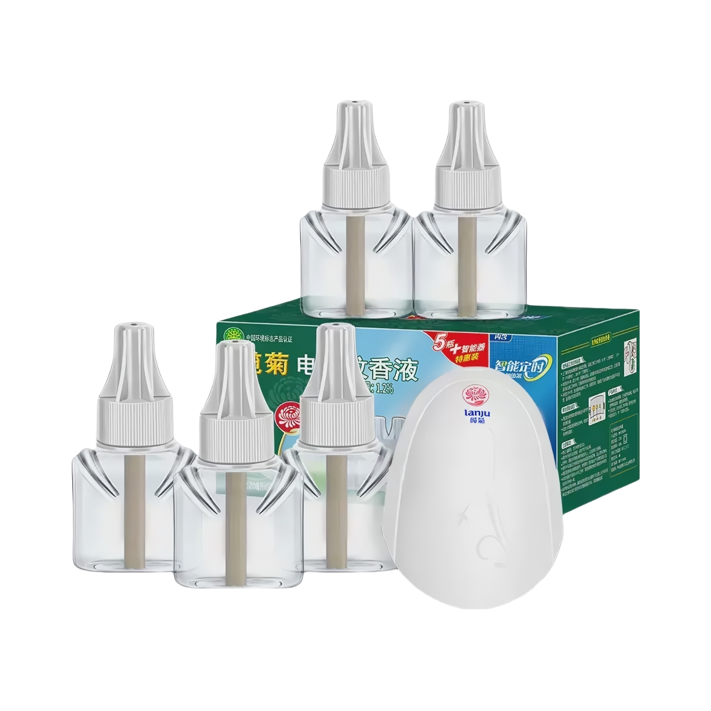 推荐商品：榄菊 智能定时加热款 无香 蚊香液