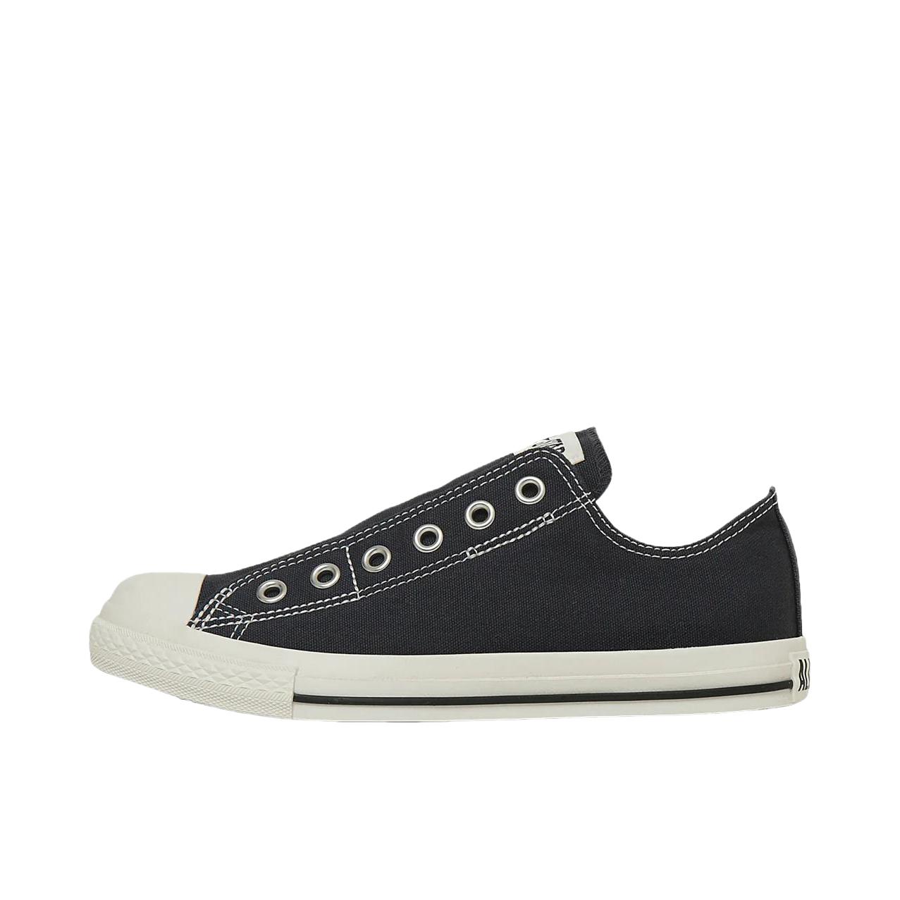 推荐商品：Converse/匡威 All Star LP SLIP OX 简约 低帮 平跟 系带 帆布鞋 黑色