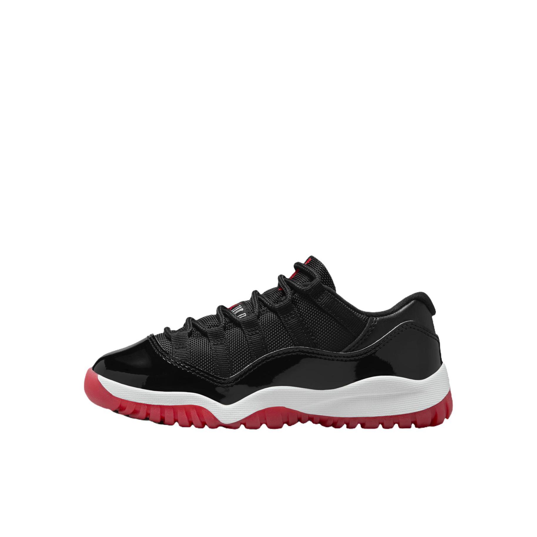 推荐商品：Air Jordan 11 Retro 舒适百搭 复古 防滑耐磨 轻便 减震 运动鞋 儿童篮球鞋 小童/黑色/校园红/白色