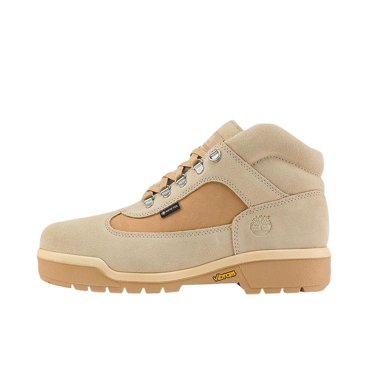 推荐商品：Timberland/添柏岚 Field Boot 休闲舒适 潮流圆头 减震耐磨 防水贴片 耐用增高 抓地稳定 头层牛皮 户外鞋徒步鞋 米色