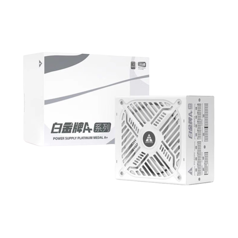 推荐商品：GoldenField/金河田 白金A+系列 80PLUS白金牌 电脑电源 风扇智能启停 ATX3.1