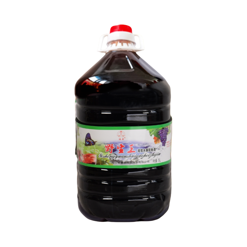 推荐商品：鸿泉 野生王 葡萄酒 5L 2%vol 桶装