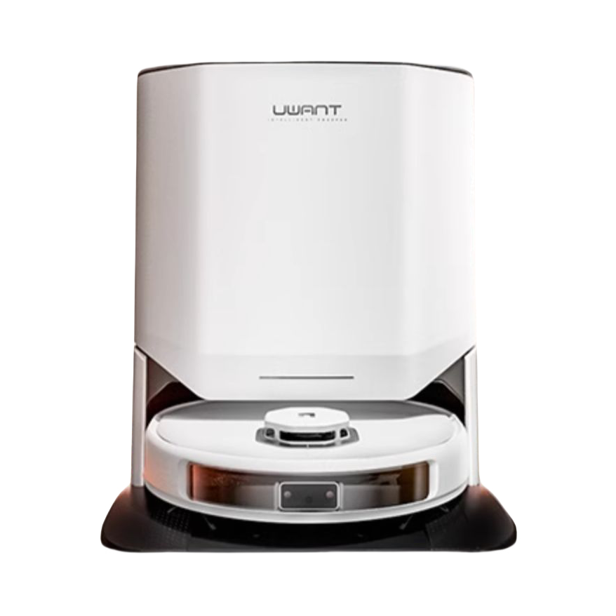 推荐商品：Uwant/友望 U300MAX 扫地机器人 扫拖吸一体 三合一 地毯识别 区域清扫 自动集尘 自洗 热水洗