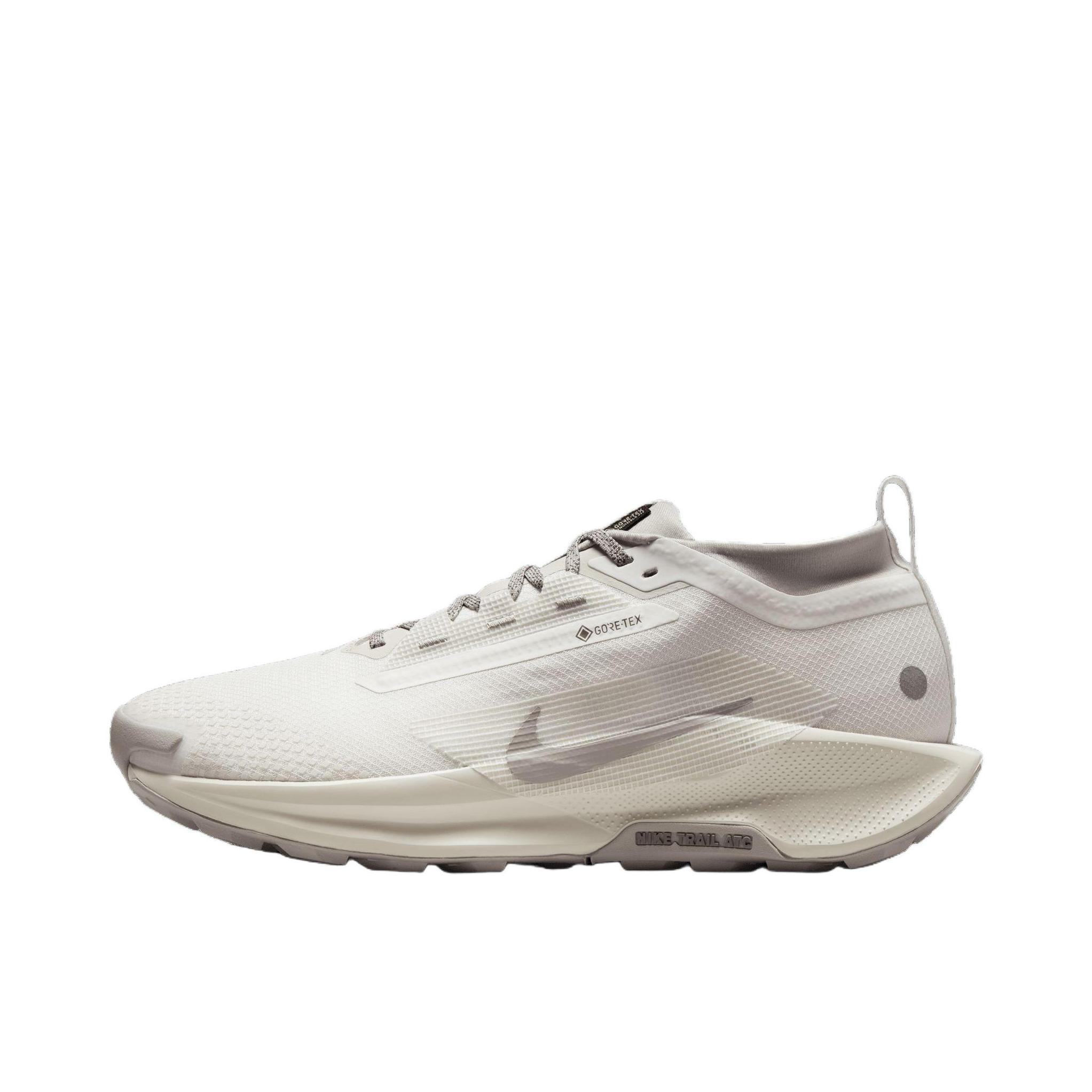 推荐商品：Nike Pegasus Trail 5 跑鞋 越野耐磨防水缓震训练回弹贴合耐用 白色/灰色 