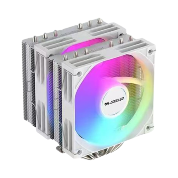 推荐商品：COOLLEO/酷里奥 A60 CPU风冷散热器 2000转 ARGB神光同步 27.8分贝低噪音