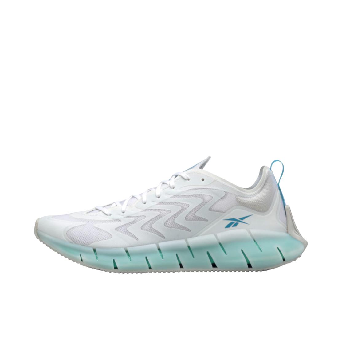 推荐商品：Reebok/锐步 Zig Kinetica 21 跑鞋 白色/蓝色
