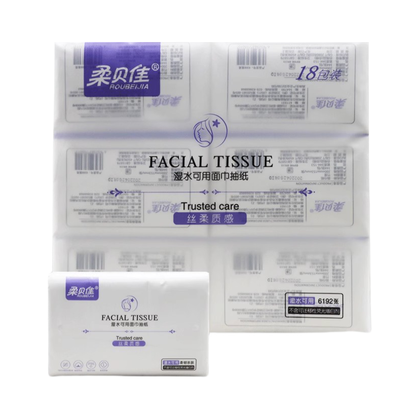 推荐商品：柔贝佳 无香 4层 抽纸 L码 193x153mm