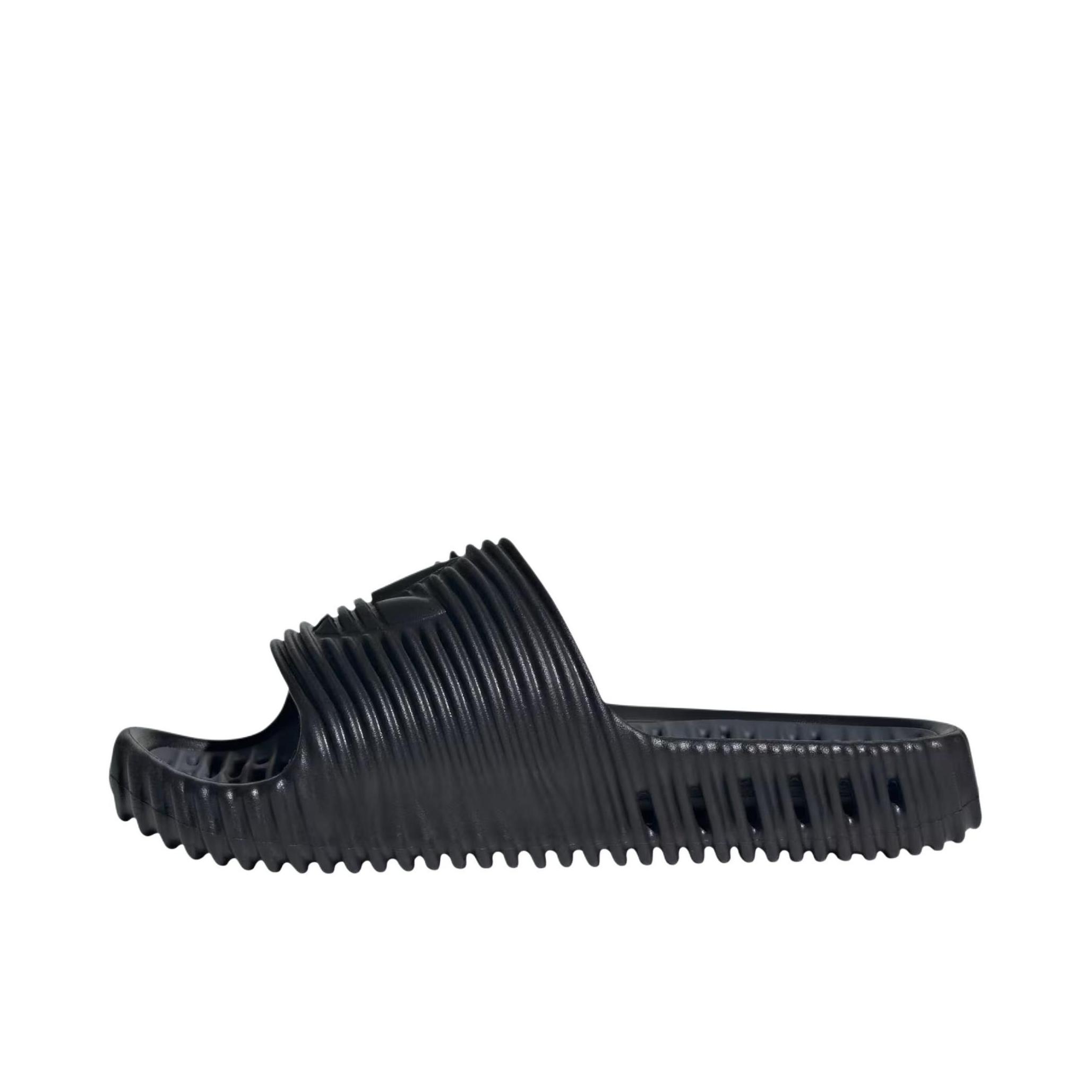 推荐商品：adidas Originals Adilette 25 防滑 一字 低跟 平跟 拖鞋 黑色