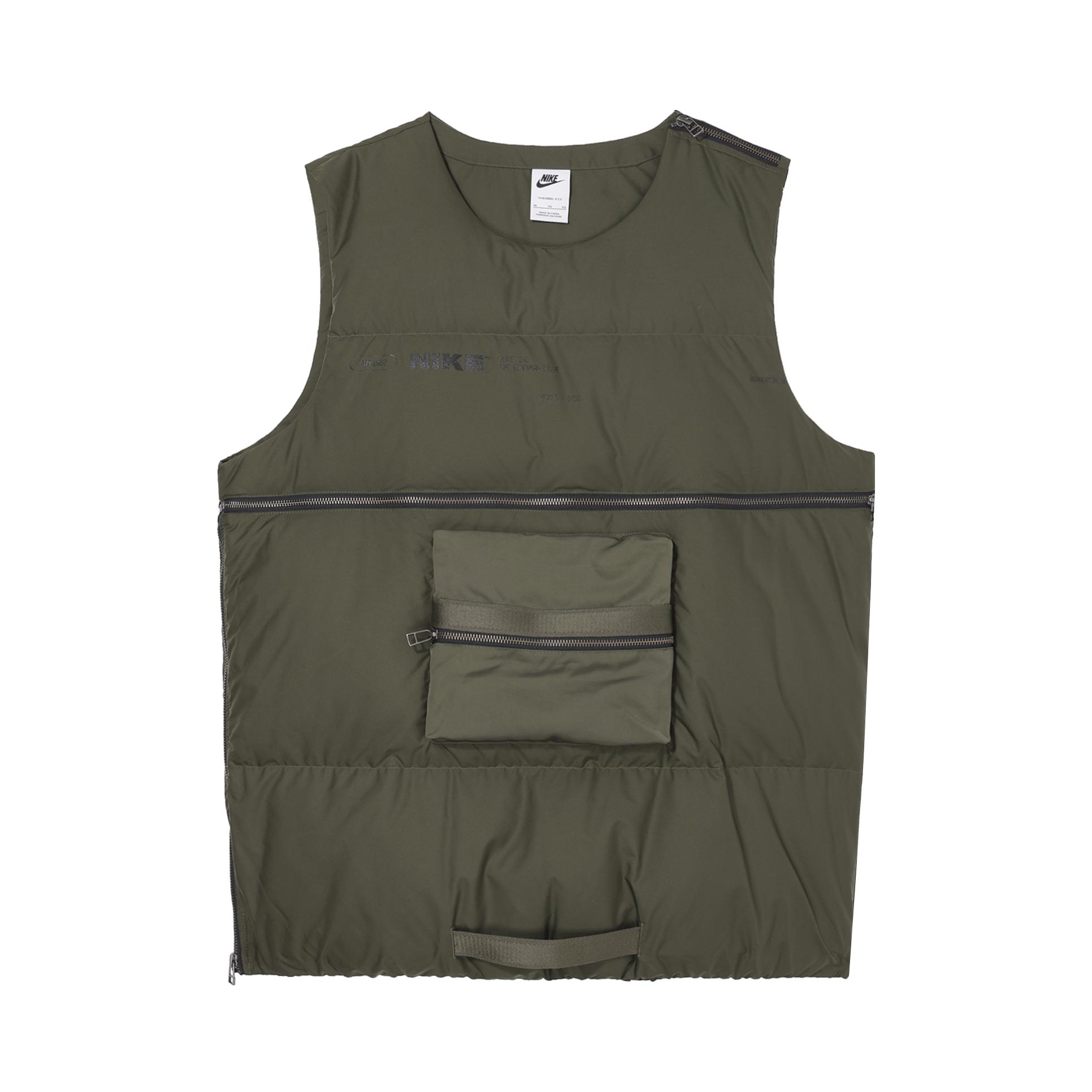 Nike Sportswear 系列 Therma-FIT City Made 保暖运动拉链羽绒马甲 男女同款 DH1065