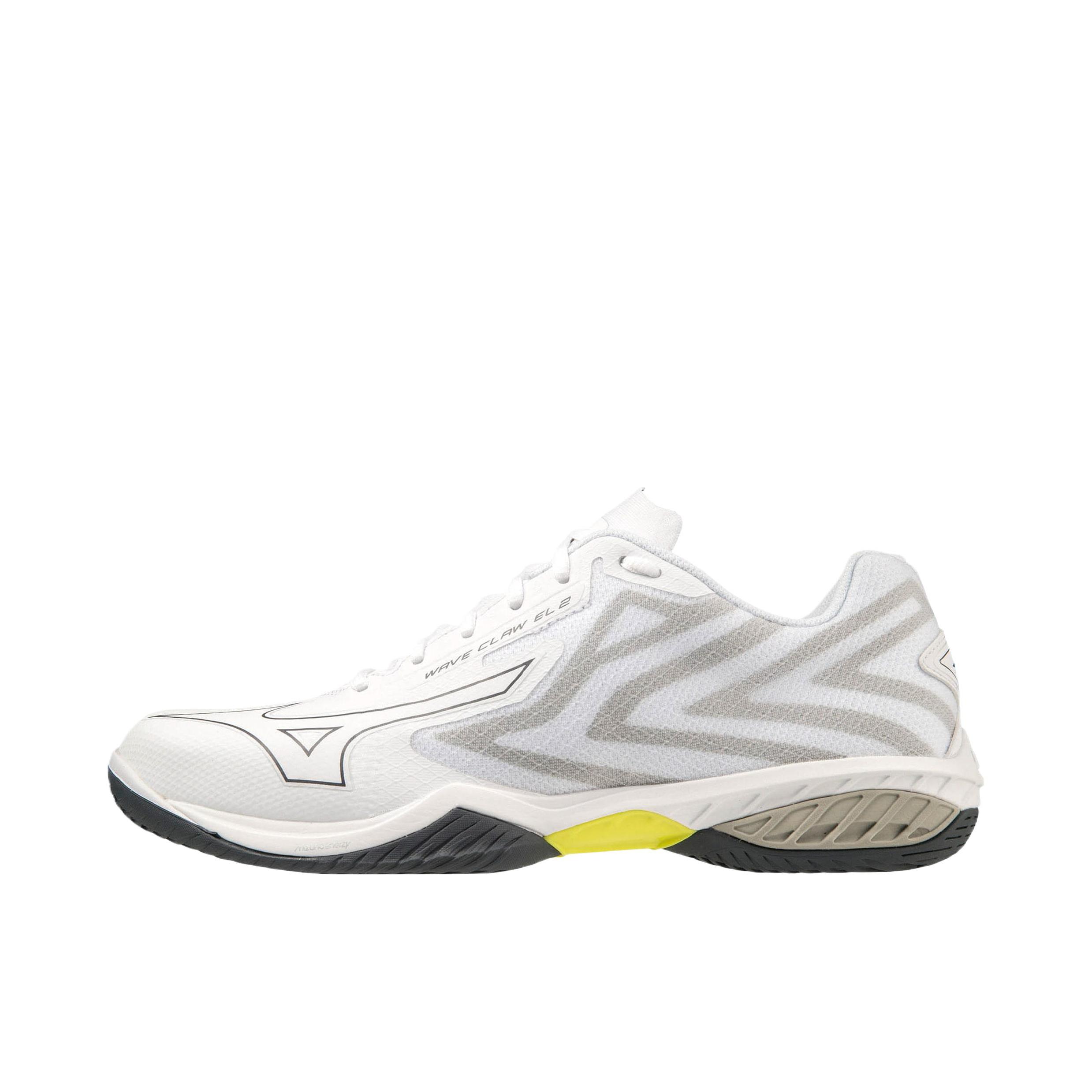 推荐商品：Mizuno/美津浓 Wave Claw 2 Wide 耐磨透气 织物 防滑减震 羽毛球鞋 珍珠白色 
