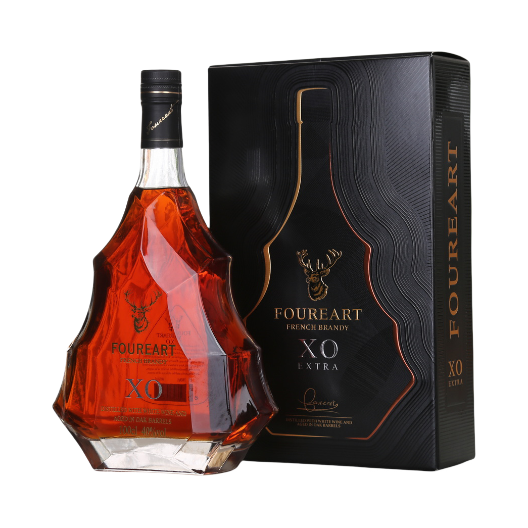 推荐商品：FOUREART/富瑞拉 XO 白兰地 1000ml 40%vol 盒装