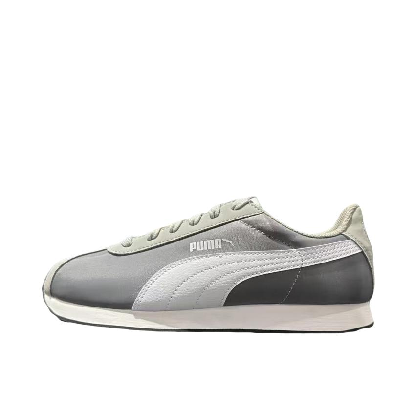 推荐商品：Puma/彪马 Turin 运动休闲鞋 复古百搭轻便舒适透气耐磨包裹性圆头 灰色