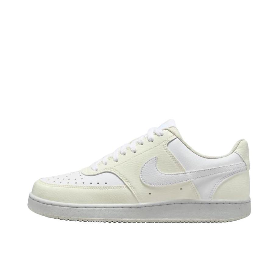 推荐商品：Nike Court Vision 板鞋 复古缓震抓地防滑轻便 黄色/白色