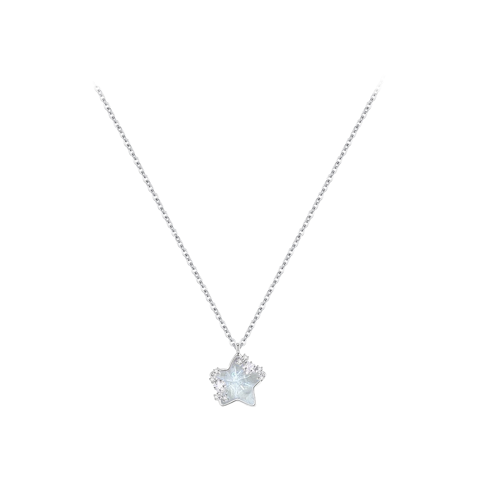 推荐商品：BHI 甜美幸运星足银项链 BSTX00312