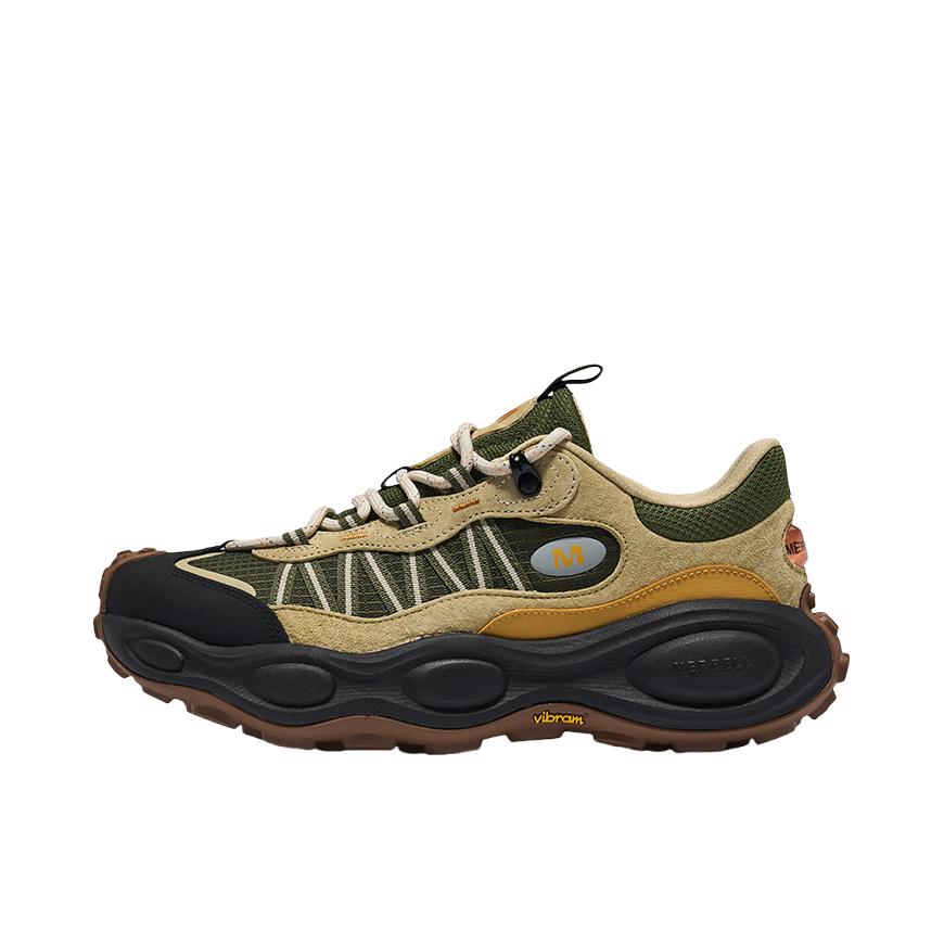 推荐商品：Merrell/迈乐  HYDRO NEXT 毒液行者  缓震 防滑 中性  户外鞋 徒步鞋 绿色/卡基色