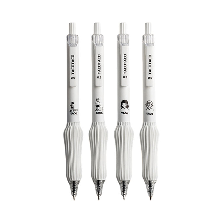 推荐商品：柏爱 TacoTaco系列 0.5mm ST笔头 中性笔 套装 BA-JZXB087