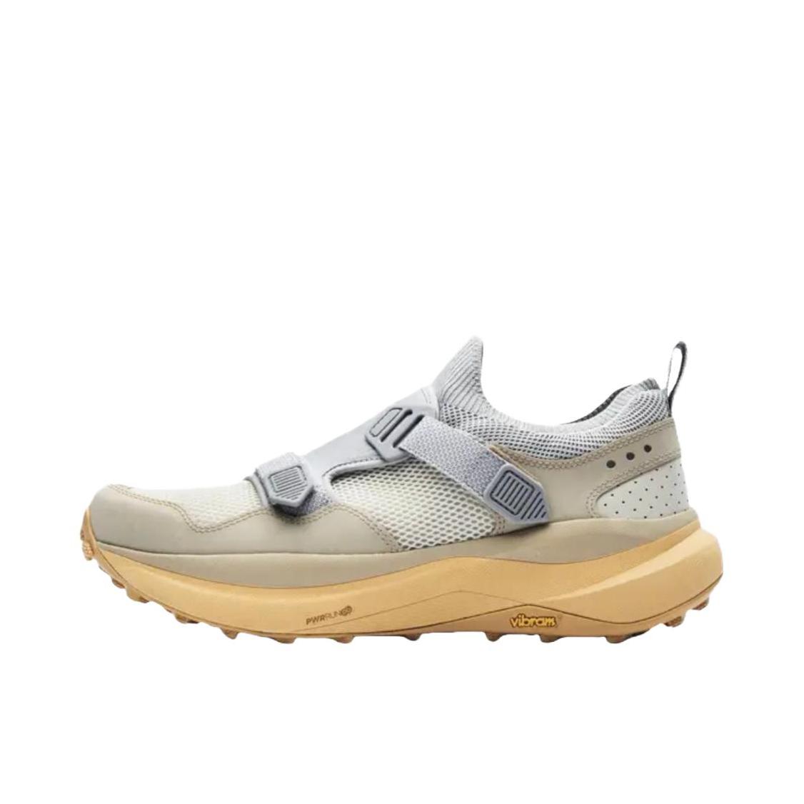 推荐商品：Saucony/索康尼 GRID 皮革 防滑 透气 低帮 跑鞋 米色/蓝色