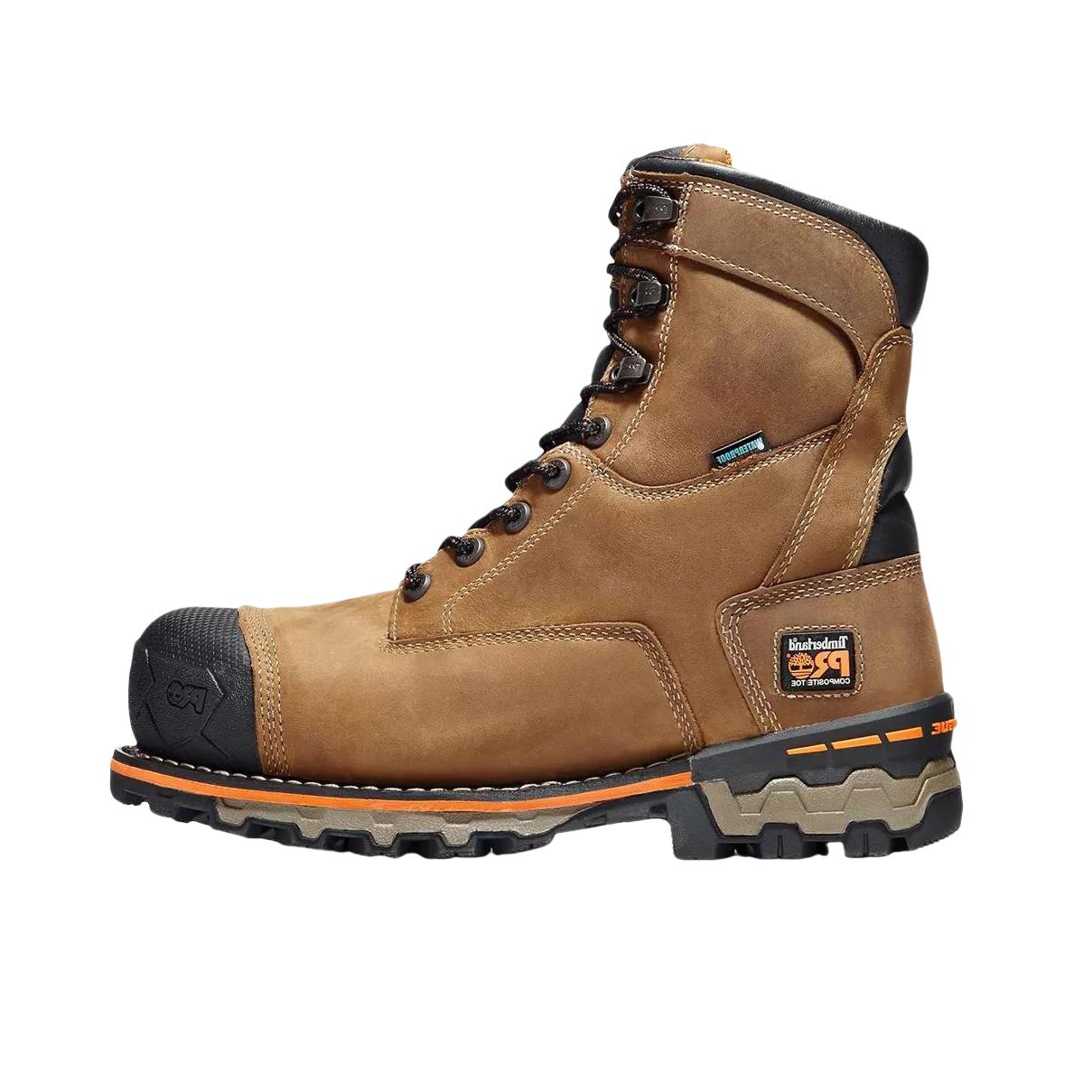 推荐商品：Timberland/添柏岚 Pro Boondock 8" 耐磨减震 马丁靴 棕色