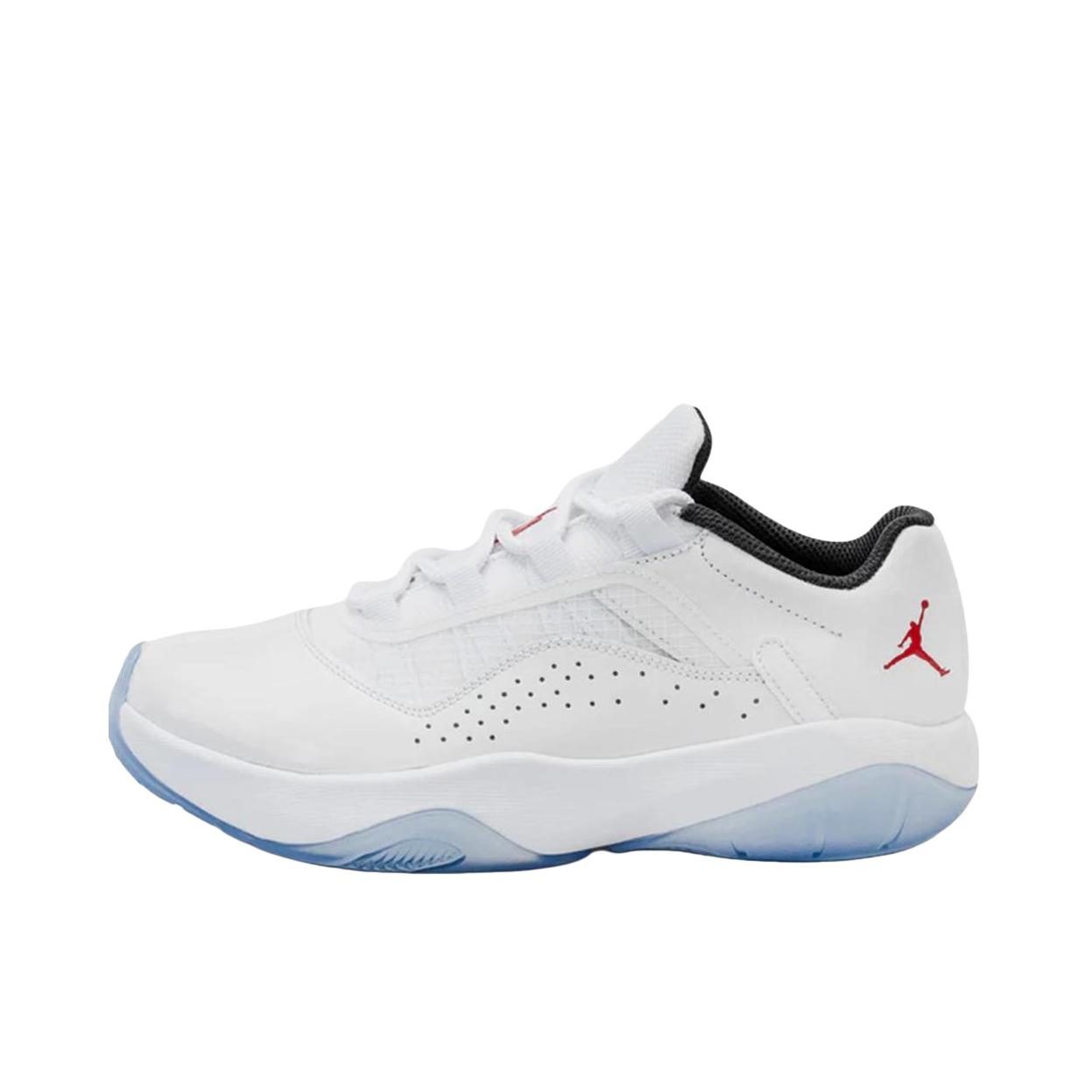 推荐商品：Air Jordan CMFT 11 运动休闲鞋 减震防滑复古耐磨舒适百搭透气运动回弹织物合成革抓地缓震轻便包裹性 大童/白色/蓝色
