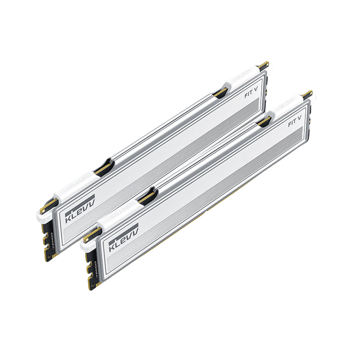 推荐商品：KLEVV/科赋 FIT V DDR5 白色 台式机 马甲条 内存条 超频技术
